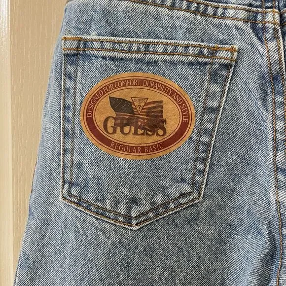 Vintage Guess Kids Jeans High-Rise Straight Leg Girls Size 12